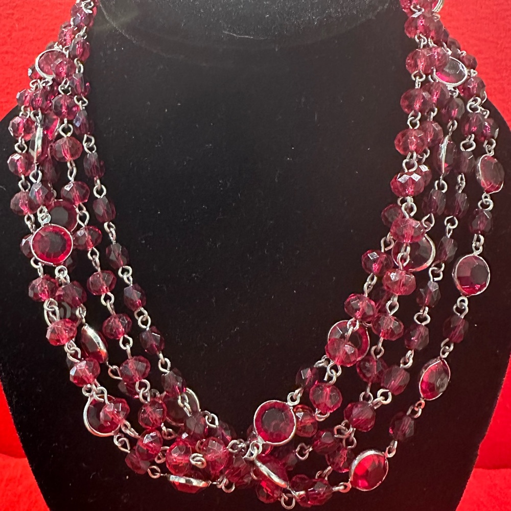 Multi-Strand Vintage Necklace